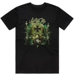 Famous Rock Shop Slayer Green Skull Unisex T-Shirt