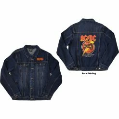 Famous Rock Shop ACDC About To Rock Unisex Denim Jacket