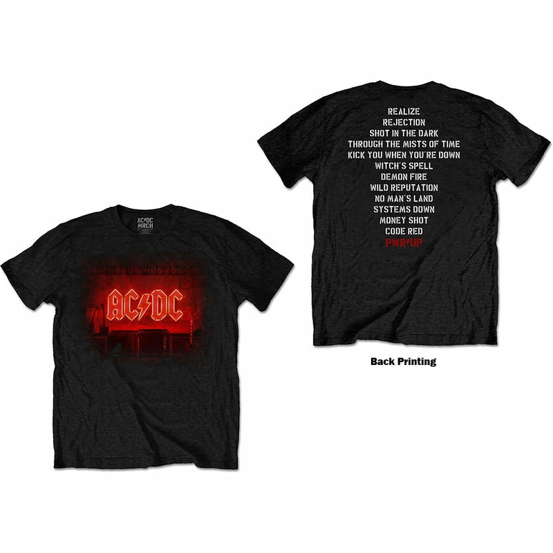 Famous Rock Shop AC/DC Dark Stage Unisex Tee 3 Famous Rock Shop AC/DC Dark Stage Unisex Tee