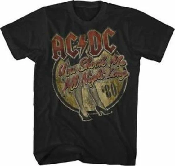 Famous Rock Shop AC/DC You Shook Me '80 Unisex Tee 3 Famous Rock Shop AC/DC You Shook Me '80 Unisex Tee