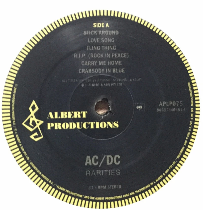 Famous Rock Shop Vinyl Records ACDC - Rarities 2009 *Rare* Vinyl 88697540981-FG1 5 Famous Rock Shop Vinyl Records ACDC - Rarities 2009 *Rare* Vinyl 88697540981-FG1 - Image 3