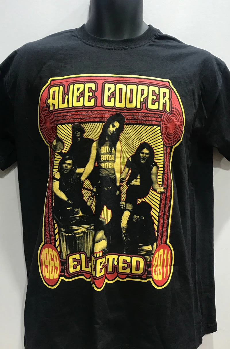 Music & Band Tees ALICE COOPER ELECTED BAND Unisex Tee