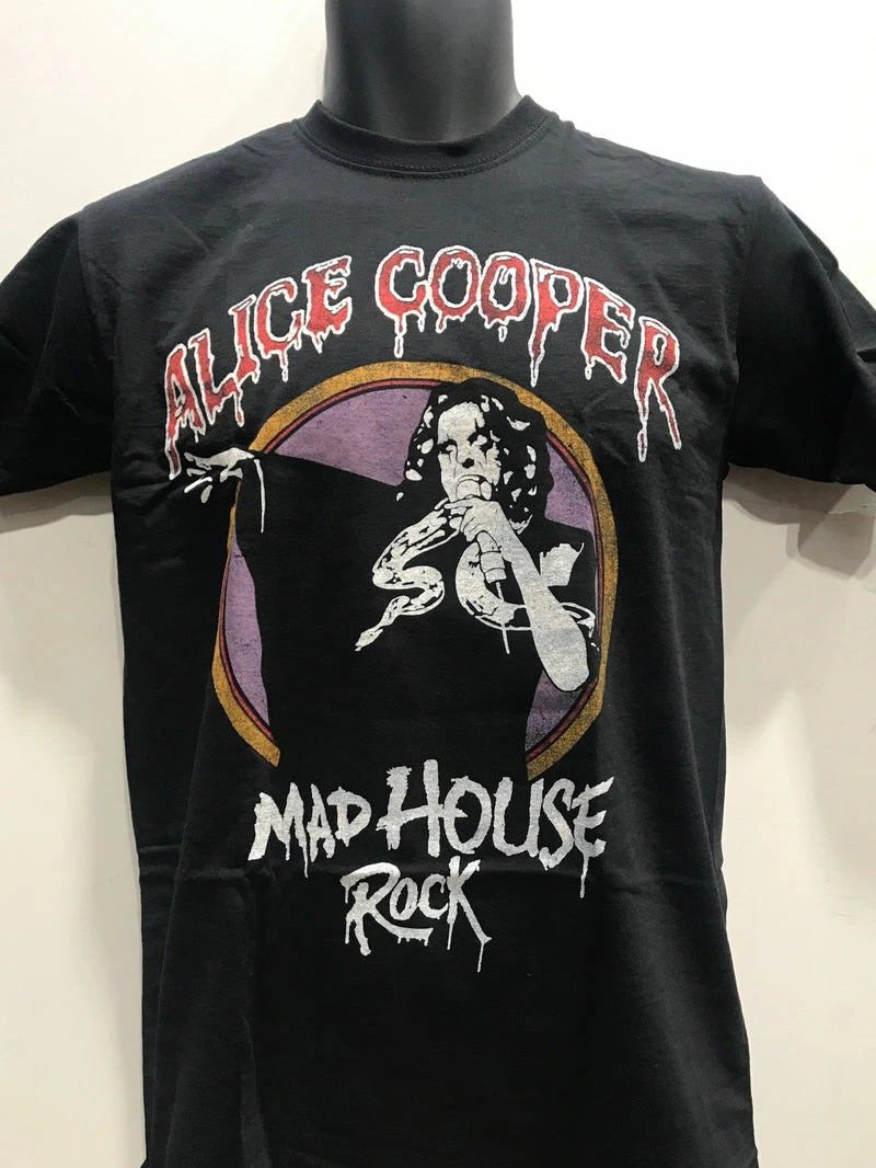 Music & Band Tees ALICE COOPER MAD HOUSE ROCK Unisex Tee