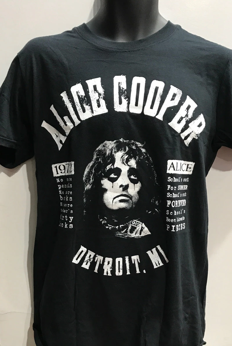 Music & Band Tees ALICE COOPER SCHOOL'S OUT LYRICS Unisex Tee