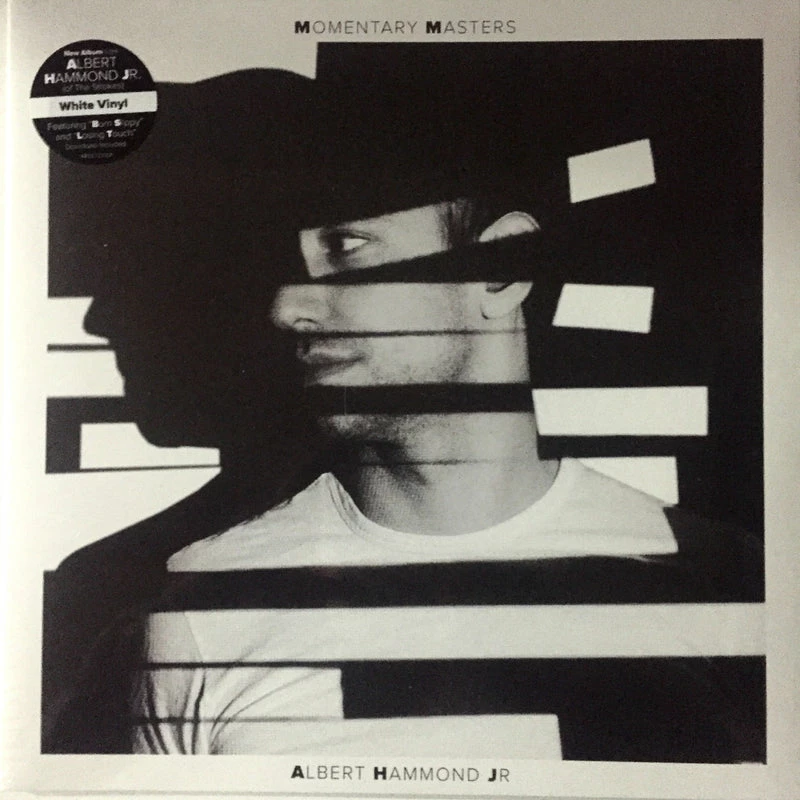 Famous Rock Shop Vinyl Records Albert Hammond Jr. 'Momentary Masters' White Vinyl LP
