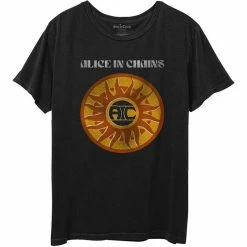 Famous Rock Shop Alice In Chains Circle Sun Vintage Unisex T-Shirt