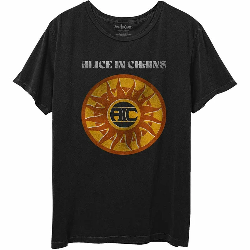 Famous Rock Shop Alice In Chains Circle Sun Vintage Unisex T-Shirt 3 Famous Rock Shop Alice In Chains Circle Sun Vintage Unisex T-Shirt