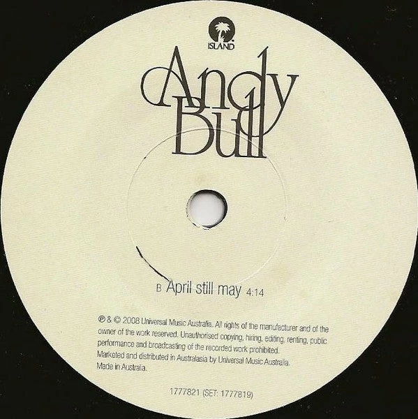 Famous Rock Shop Vinyl Records Andy Bull - We're Too Young Limited Edition CD EP + 7" Vinyl LP - Image 7