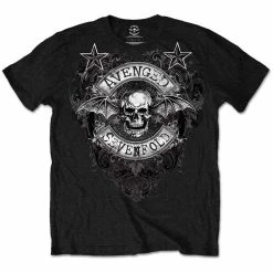 FRS Band T-Shirt Avenged Sevenfold Stars Flourish Unisex Tee