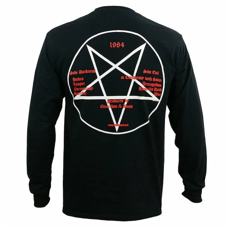Band & Music Merchandise Long Sleeve Tee Bathory Goat Unisex Long Sleeve Tee 4 Band & Music Merchandise Long Sleeve Tee Bathory Goat Unisex Long Sleeve Tee - Image 2