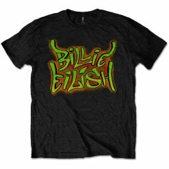 Famous Rock Shop Billie Eilish Unisex Tee Graffiti