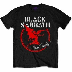 FRS Band T-Shirts Black Sabbath Archangel Never Say Die Unisex T-Shirt