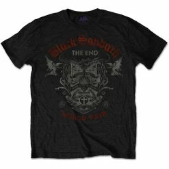 Famous Rock Shop Black Sabbath Unisex Tee The End Mushroom Cloud Skull