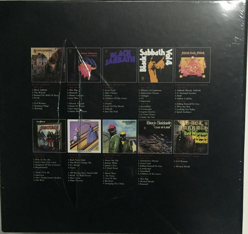 Famous Rock Shop Vinyl Records Black Sabbath The Vinyl Collection 1970-1978 Limited Edition Box Set VINYL LP 4 Famous Rock Shop Vinyl Records Black Sabbath The Vinyl Collection 1970-1978 Limited Edition Box Set VINYL LP - Image 2