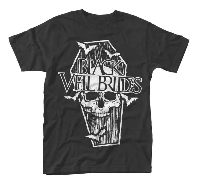 Music & Band Tees Black Veil Brides Coffin Black T-Shirt.