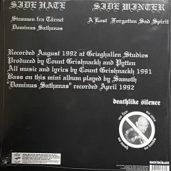 Famous Rock Shop/Vinyl Records Burzum Aske Limited Edition Grey Marble Vinyl LP -Famous Rock Shop BurzumAskeLimitedEditionGreyMarbleVinylLP. 800x