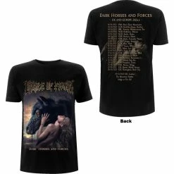 Famous Rock Shop Cradle Of Filth Dark Horses Unisex T-Shirt