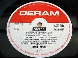 Famous Rock Shop Vinyl Records DAVID BOWIE David Bowie Vinyl LP - Image 2