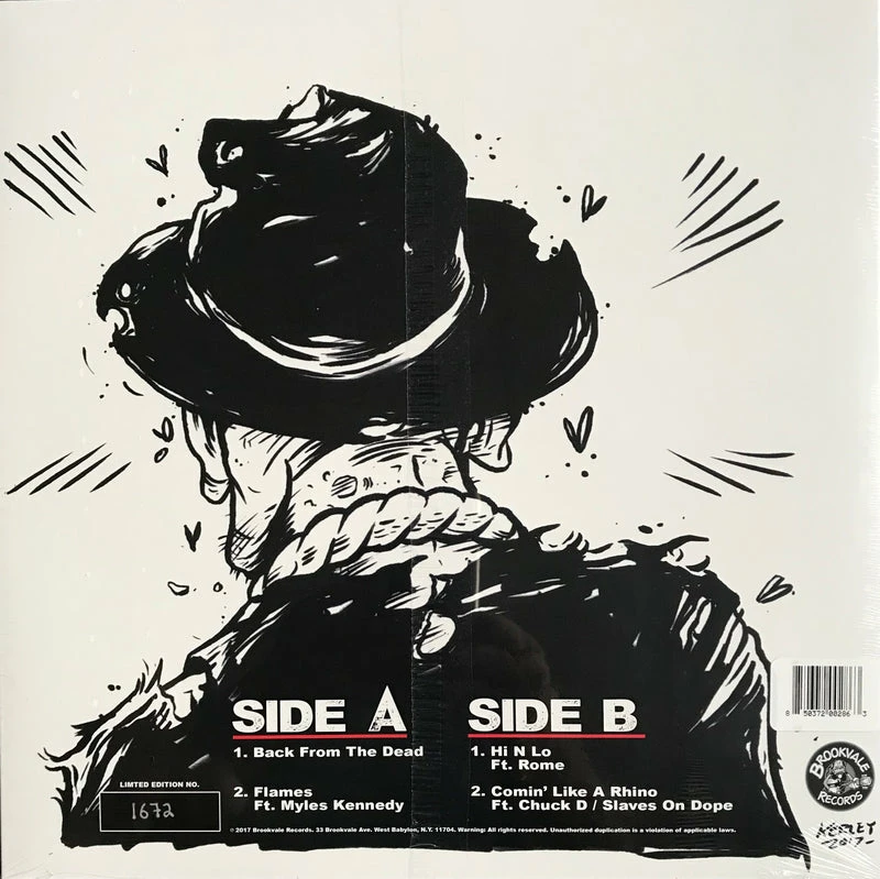 Famous Rock Shop Vinyl Records Darryl DMC Mcdaniels Back From The Dead Record Store Day RED Vinyl LP - Image 2