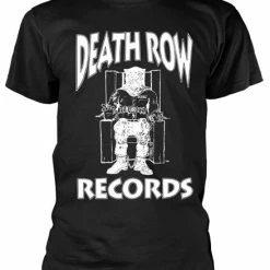 Famous Rock Shop Death Row Records Logo Unisex T-Shirt