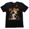 FRS Band T-Shirts Def Leppard Hysteria Unisex Tee
