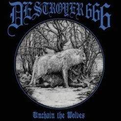 Famous Rock Shop Destroyer 666 Unchain The Wolves Blue Vinyl LP