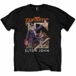 Famous Rock Shop Elton John Captain Fantastic Unisex T-Shirt