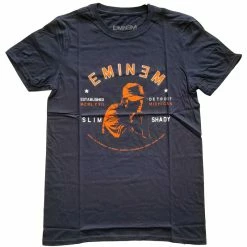 Famous Rock Shop Eminem Detroit Portait Unisex T-Shirt