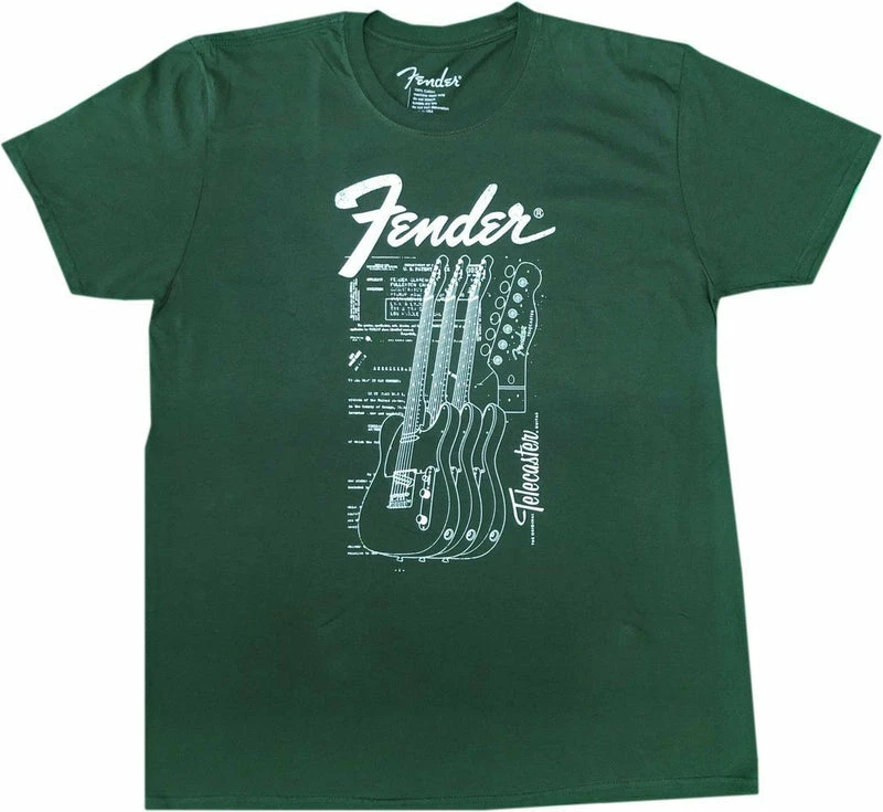 Music & Band Tees Fender Telecaster Guitar T-Shirt