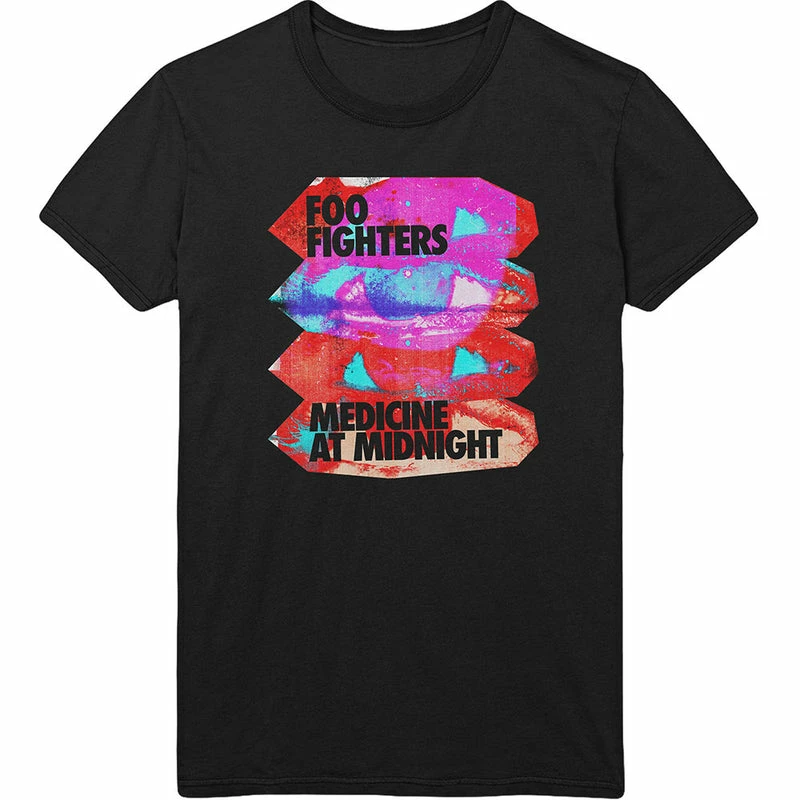 Famous Rock Shop Foo Fighters Medicine At Midight Unisex T-Shirt 3 Famous Rock Shop Foo Fighters Medicine At Midight Unisex T-Shirt