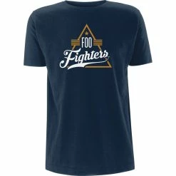 Famous Rock Shop Foo Fighters Triangle Unisex T-Shirt Navy