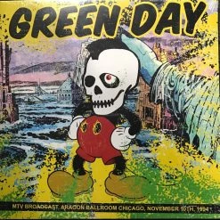 Famous Rock Shop Vinyl Records Green Day – MTV Broadcast, Aragon Ballroom Chicago, November 10th, 1994 Vinyl LP