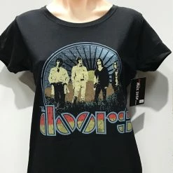 Famous Rock Shop The Doors Women's Tee T-Shirt Vintage Field