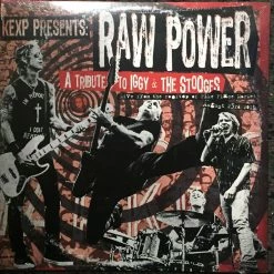 Famous Rock Shop Vinyl Records Raw Power A Tribute To Iggy & The Stooges Vinyl LP