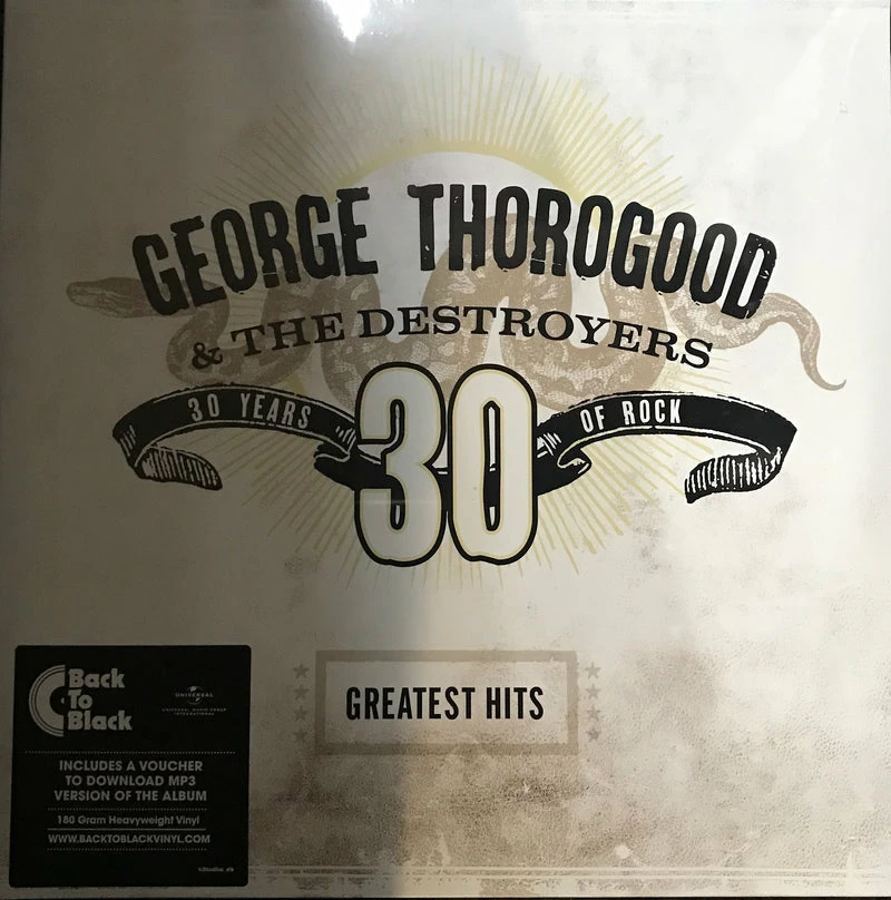 Famous Rock Shop Vinyl Records George Thorogood Greatest Hits 30 Years Of Rock 2LP Vinyl