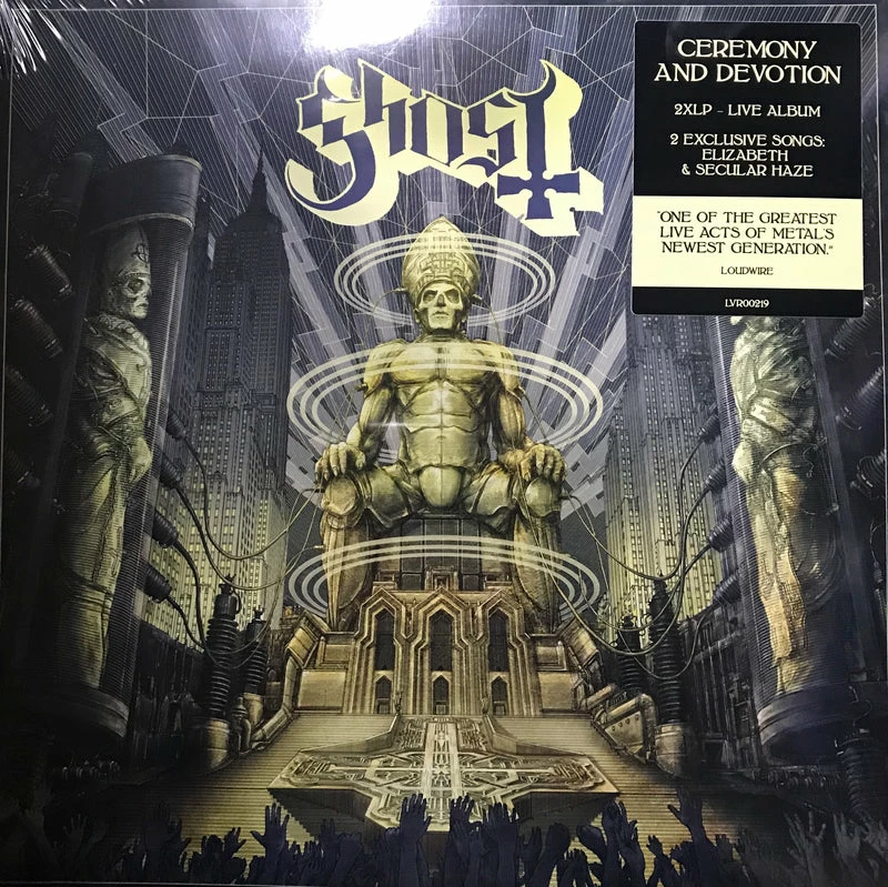 Famous Rock Shop Vinyl Records Ghost Ceremony And Devotion Vinyl LP