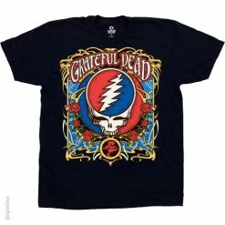 Famous Rock Shop Grateful Dead Steal Your Roses Unisex Tee