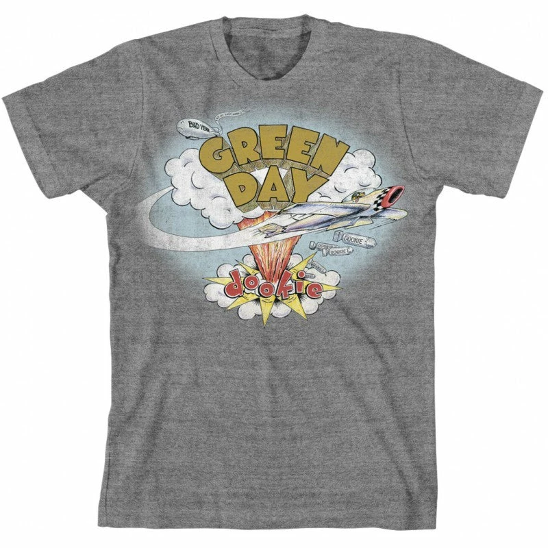 Music & Band Tees Green Day Dookie T-Shirt Grey