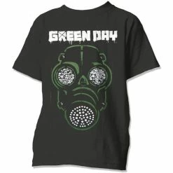 Famous Rock Shop Green Day Green Mask Unisex Tee