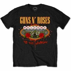 Famous Rock Shop Guns N Roses Welcome To The Jungle Unisex Tee