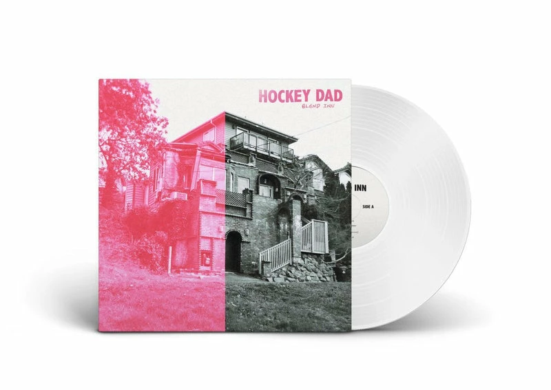 Famous Rock Shop Vinyl Records Hockey Dad Blend Inn Limited White Vinyl LP.