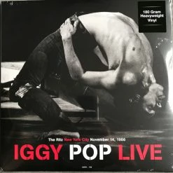 Famous Rock Shop Vinyl Records IGGY POP Live At The Ritz In New York City 1986 Vinyl LP