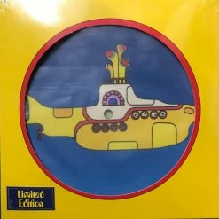 Famous Rock Shop Vinyl Records The Beatles Yellow Submarine B/W Eleanor Rigby Limited Edition Picture 7inch Vinyl