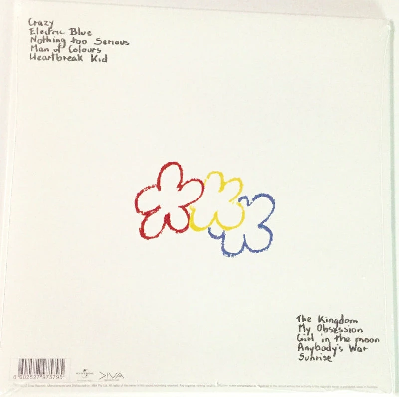 Famous Rock Shop Vinyl Records Icehouse - 'Man Of Colours' Blue Vinyl LP - Image 2