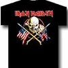 Famous Rock Shop Iron Maiden Crossed Flags Unisex Tee -Famous Rock Shop IronMaidenCrossedFlagsUnisexTeeFamousrockshop 800x