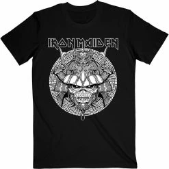 Famous Rock Shop Iron Maiden Senjutsu Graphic White Unisex Tee