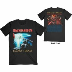 Famous Rock Shop Iron Maiden Two Minutes To Midnight Unisex Tee