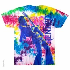 Famous Rock Shop JIMI HENDRIX ELECTRIC LADY TIE-DYE UNISEX T-SHIRT