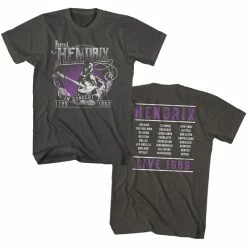 FRS Band T-Shirt Jimi Hendrix Live In Concert T-Shirt