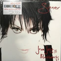 Famous Rock Shop Vinyl Records Joan Jett And The Blackhearts – Sinner Vinyl LP